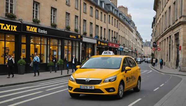 Réservez votre taxi à rennes : service rapide et sûr
